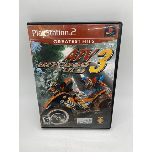 PS2 ATV Offroad Fury 3 (Sony PlayStation 2, 2004) Complete CIB Tested EXC 🚚💨 - Picture 1 of 8